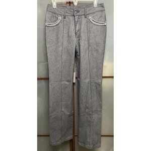 Alexandre Herchcovitch Brazil Vintage Y2K Jeans Denim Zip Leg Straight Goth US 6